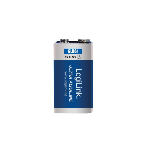 LogiLink LogiLink Block batteri x 6LR61 - alkaliskt