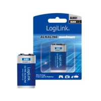 Produktbild för LogiLink Block batteri x 6LR61 - alkaliskt