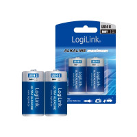 Produktbild för LogiLink Baby batteri - 2 x LR14-/C-typ - alkaliskt