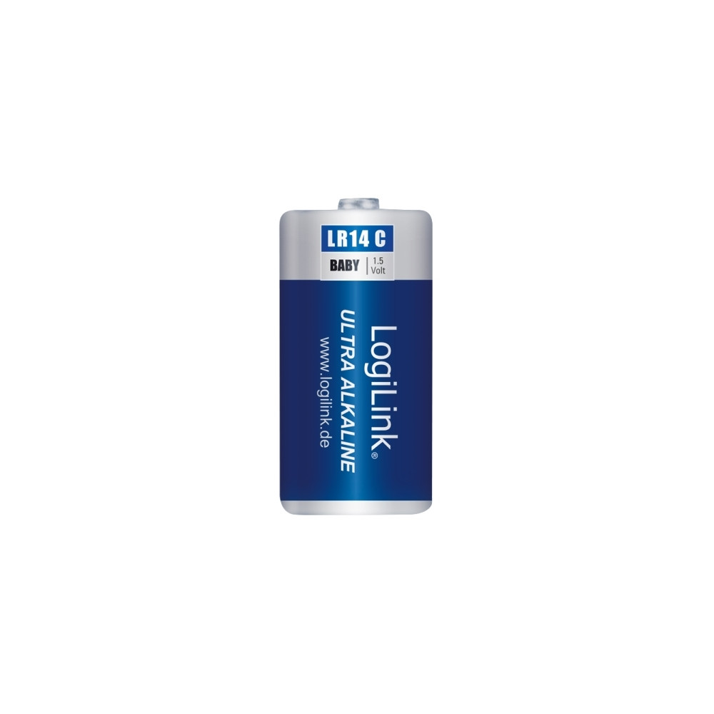 Produktbild för LogiLink Baby batteri - 2 x LR14-/C-typ - alkaliskt
