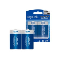 Produktbild för LogiLink Mono batteri - 2 x D - alkaliskt