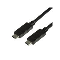 Produktbild för LogiLink - USB typ C-kabel - USB-C till USB-C - 50 cm