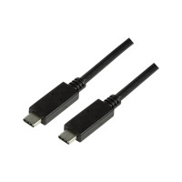 Produktbild för LogiLink - USB typ C-kabel - USB-C till USB-C - 50 cm