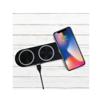 Produktbild för LogiLink trådlös laddningsmatta/nätadapter - USB