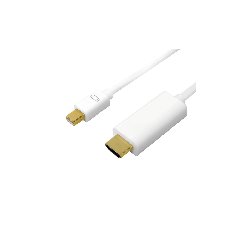 Produktbild för LogiLink adapterkabel - DisplayPort / HDMI - 5 m