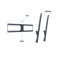 Produktbild för Multibrackets M Universal Tilt Wallmount Large monteringssats - svart