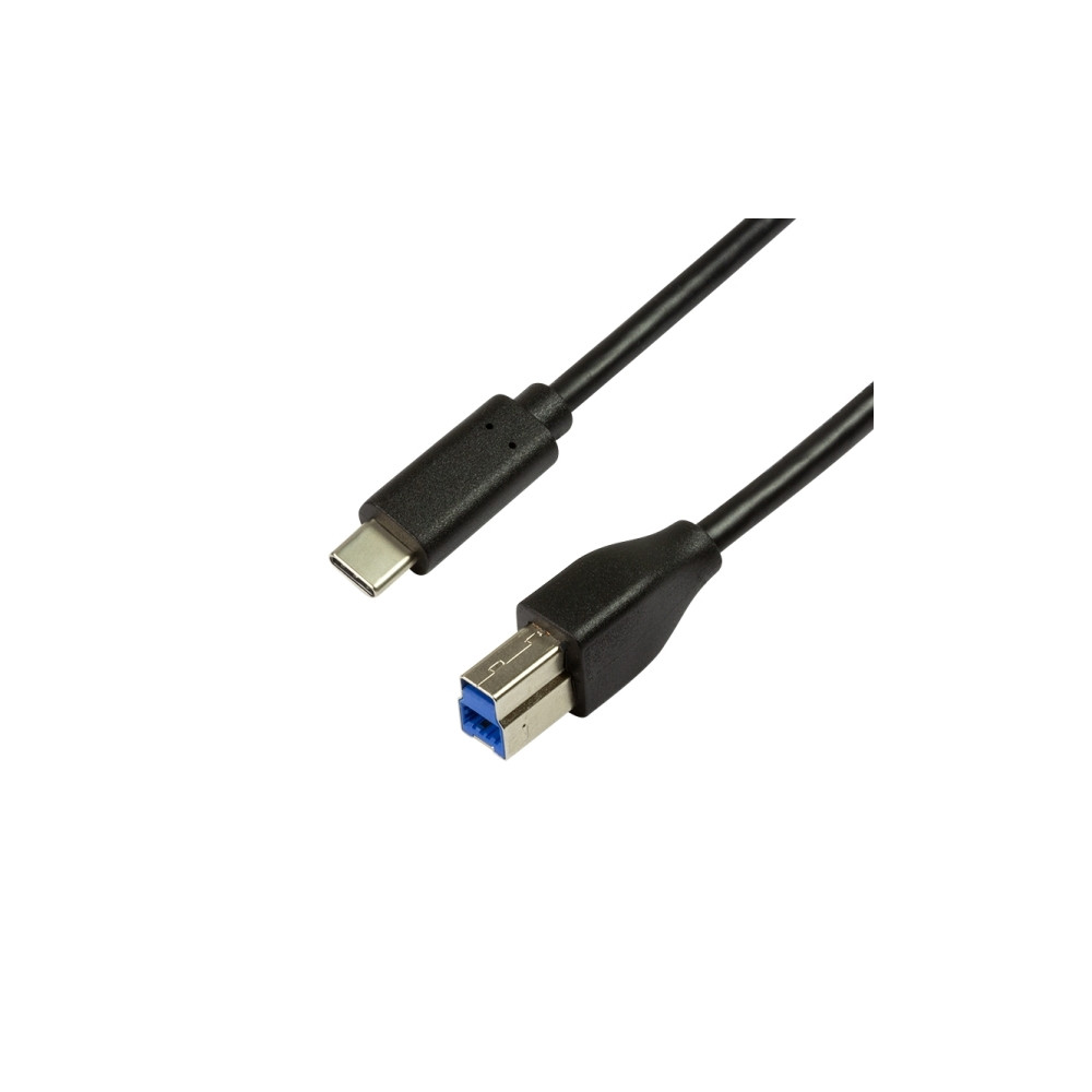 Produktbild för LogiLink - USB typ C-kabel - USB Type B till USB-C - 2 m