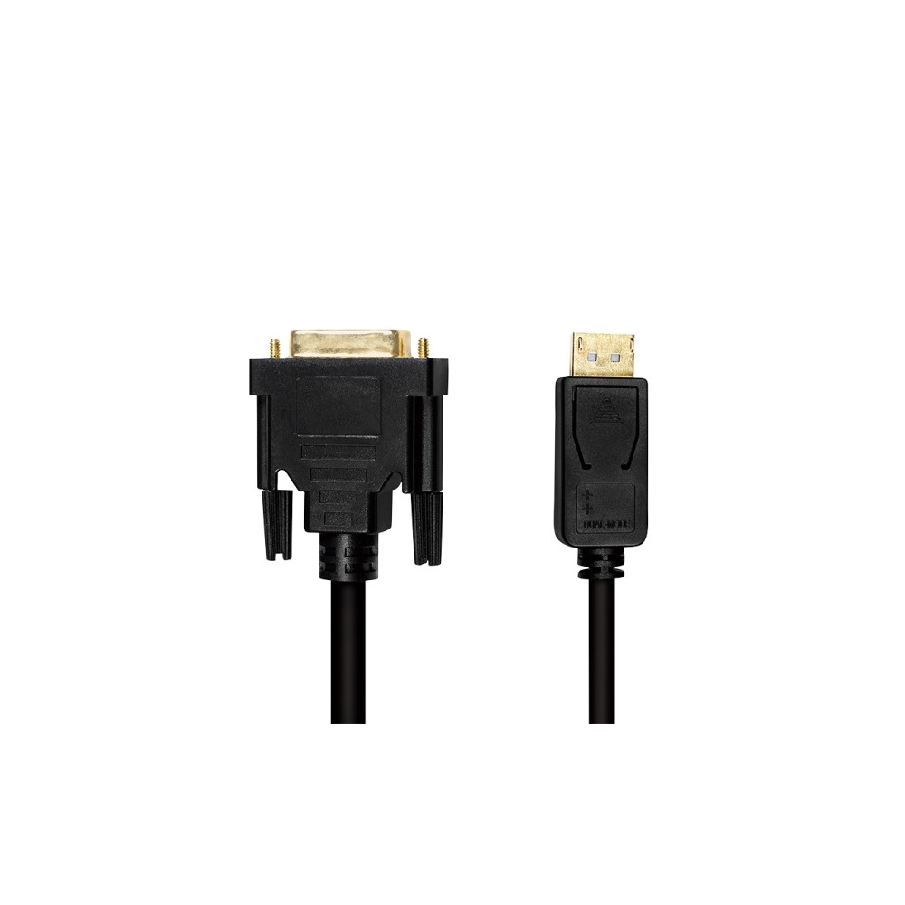 Produktbild för LogiLink - videoadapterkabel - DisplayPort till DVI-D - 5 m