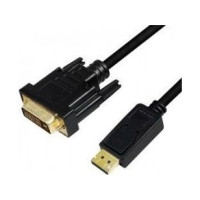 Produktbild för LogiLink - videoadapterkabel - DisplayPort till DVI-D - 5 m