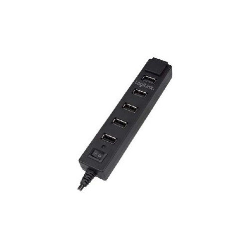 2direct LogiLink USB 2.0 Hub 7-Port - hubb - 7 portar