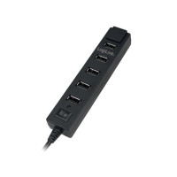 Produktbild för LogiLink USB 2.0 Hub 7-Port - hubb - 7 portar