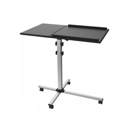 SBox SBOX PFS-2, Multimediavagn, Svart, Silver, MDF, PVC, Stål, P...