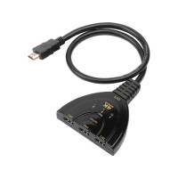 Produktbild för TECHly IDATA HDMI-3F30 - video-/ljudomkopplare - 3 portar