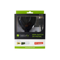 Produktbild för TECHly IDATA HDMI-3F30 - video-/ljudomkopplare - 3 portar