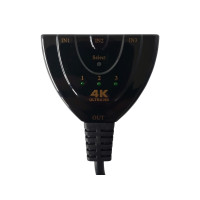 Produktbild för TECHly IDATA HDMI-3F30 - video-/ljudomkopplare - 3 portar