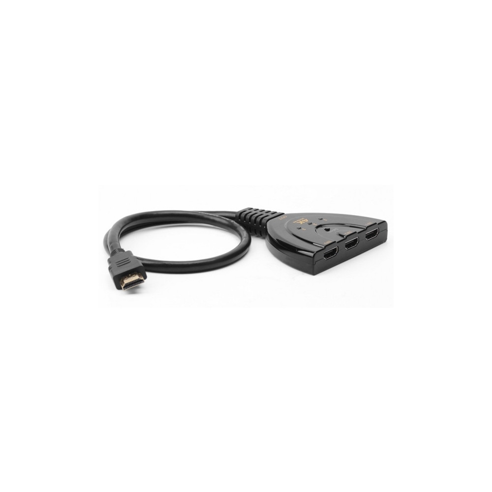 Produktbild för TECHly IDATA HDMI-3F30 - video-/ljudomkopplare - 3 portar