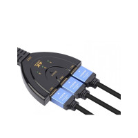 Produktbild för TECHly IDATA HDMI-3F30 - video-/ljudomkopplare - 3 portar