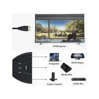 Produktbild för TECHly IDATA HDMI-3F30 - video-/ljudomkopplare - 3 portar