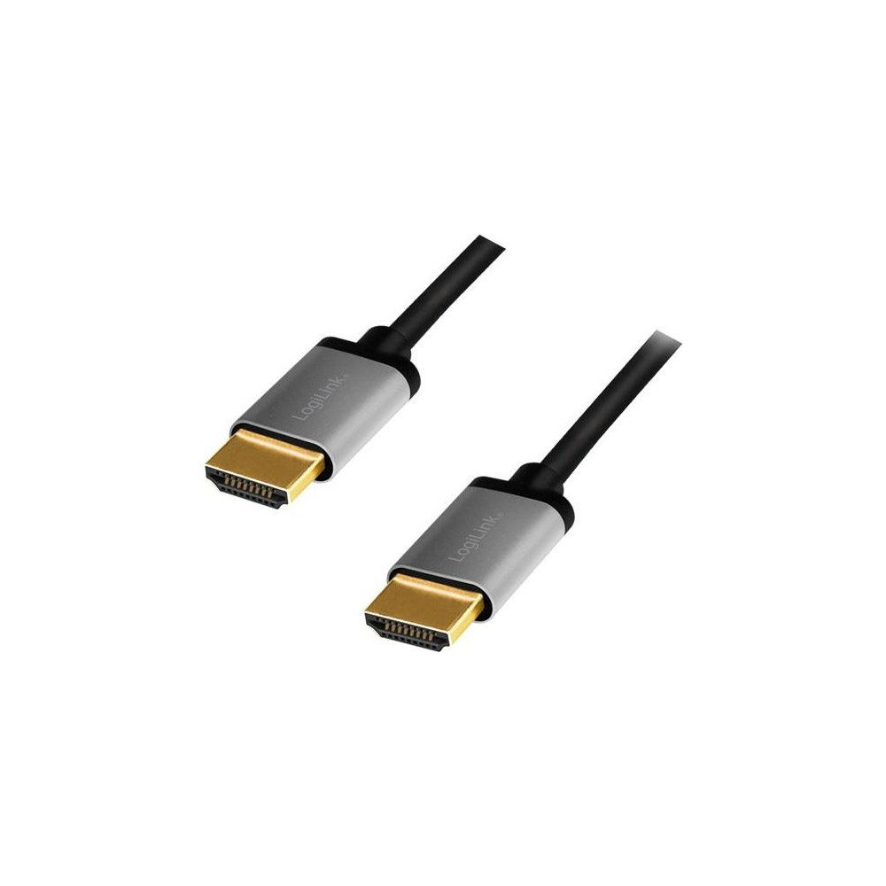 Produktbild för LogiLink HDMI-kabel med Ethernet - 5 m