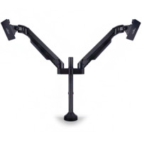 Produktbild för Multibrackets M VESA Gas Lift Arm Dual monteringssats - för 2 LCD-bildskärmar - svart