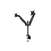 Produktbild för Multibrackets M VESA Gas Lift Arm Dual monteringssats - för 2 LCD-bildskärmar - svart