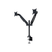 Produktbild för Multibrackets M VESA Gas Lift Arm Dual monteringssats - för 2 LCD-bildskärmar - svart