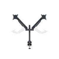 Produktbild för Multibrackets M VESA Gas Lift Arm Dual monteringssats - för 2 LCD-bildskärmar - svart