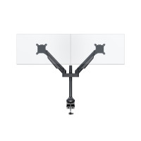 Produktbild för Multibrackets M VESA Gas Lift Arm Dual monteringssats - för 2 LCD-bildskärmar - svart