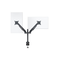 Produktbild för Multibrackets M VESA Gas Lift Arm Dual monteringssats - för 2 LCD-bildskärmar - svart