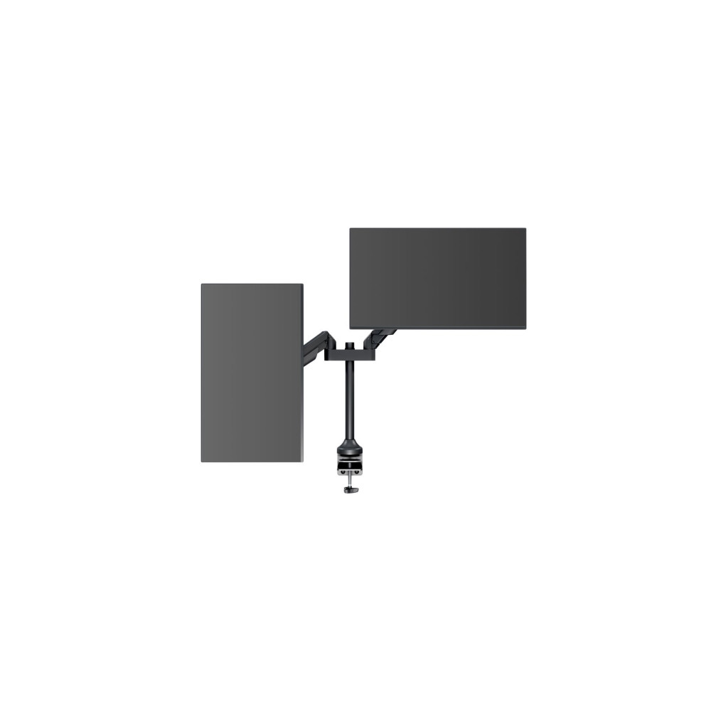 Produktbild för Multibrackets M VESA Gas Lift Arm Dual monteringssats - för 2 LCD-bildskärmar - svart