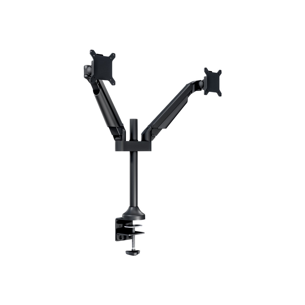 Produktbild för Multibrackets M VESA Gas Lift Arm Dual monteringssats - för 2 LCD-bildskärmar - svart