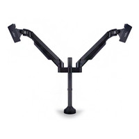 Produktbild för Multibrackets M VESA Gas Lift Arm Dual monteringssats - för 2 LCD-bildskärmar - svart