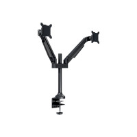 Produktbild för Multibrackets M VESA Gas Lift Arm Dual monteringssats - för 2 LCD-bildskärmar - svart