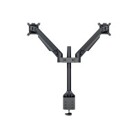 Produktbild för Multibrackets M VESA Gas Lift Arm Dual monteringssats - för 2 LCD-bildskärmar - svart
