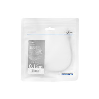 Produktbild för LogiLink - USB/VGA-adapter - USB-C till HD-15 (VGA) - 15 cm