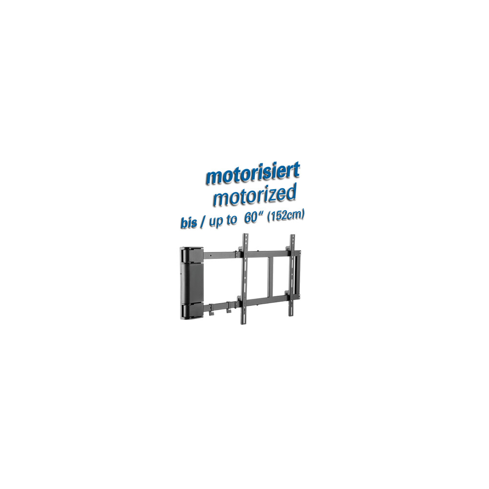 Produktbild för MyWall Motoriserad svängarm för skärmar upp till 60" / 40 kg...
