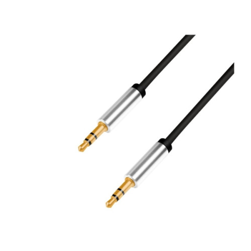 Typhoon LogiLink ljudkabel 3,5 mm 3-pol/M till 3,5 mm 3-pol/M, metal...