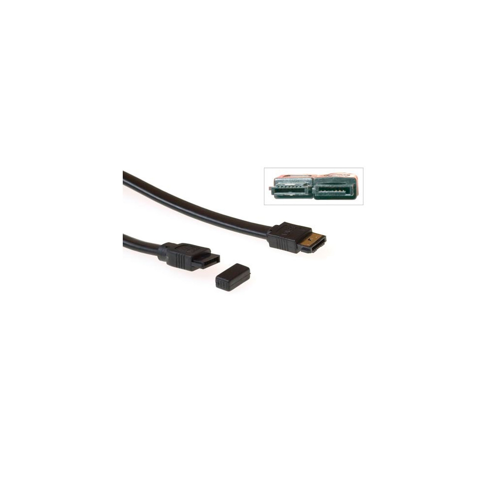 Produktbild för Intronics SATA till eSATA-kabel - 1 m