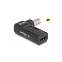 Produktbild för Delock - strömadapter - USB-C till DC-jack 5,5 x 1,7 mm