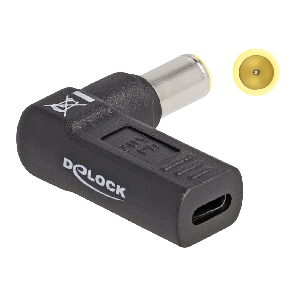 Produktbild för Delock - strömadapter - USB-C till likströmskontakt 7,9 x 5,5 mm