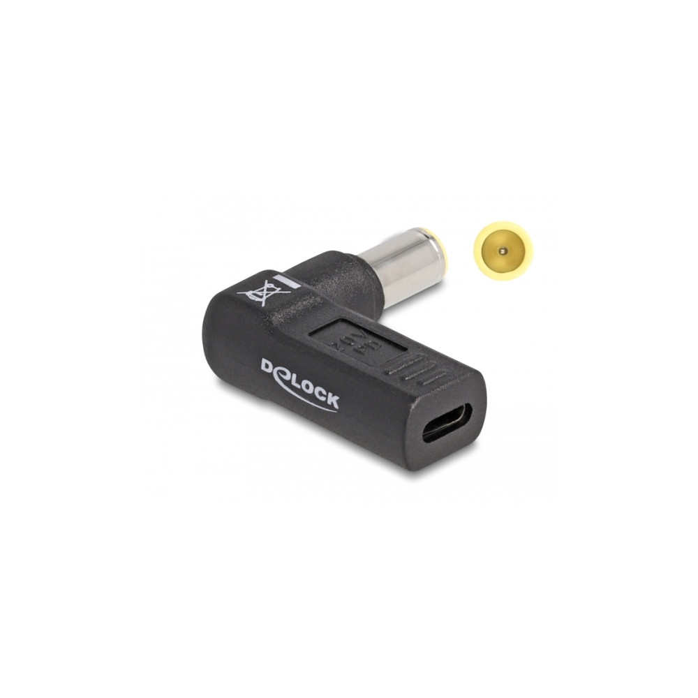 Produktbild för Delock - strömadapter - USB-C till likströmskontakt 7,9 x 5,5 mm