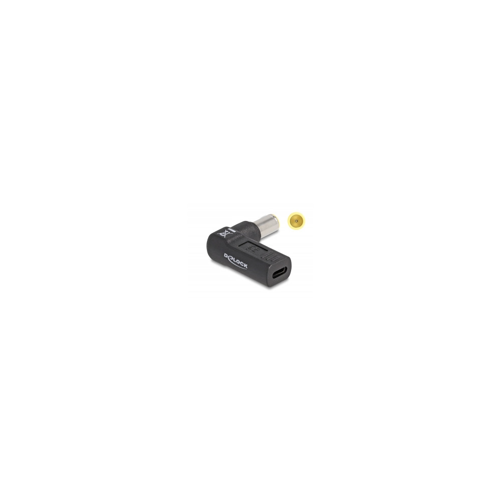 Produktbild för Delock - strömadapter - USB-C till likströmskontakt 7,9 x 5,5 mm