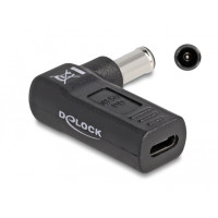 Produktbild för Delock - strömadapter - USB-C till DC-jack 6,0 x 4,3 mm