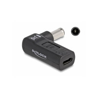 Produktbild för Delock - strömadapter - USB-C till DC-jack 6,0 x 4,3 mm