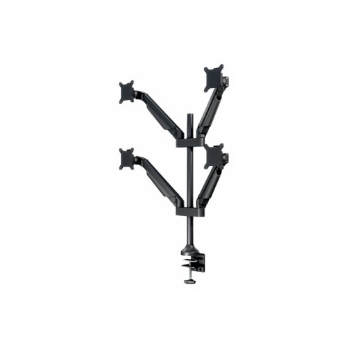 MULTIBRACKETS Multibrackets M VESA Gas Lift Arm Quad monteringssats - för 4 LCD-bildskärmar - svart