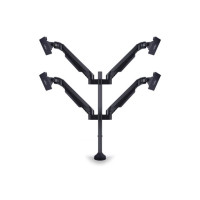 Produktbild för Multibrackets M VESA Gas Lift Arm Quad monteringssats - för 4 LCD-bildskärmar - svart