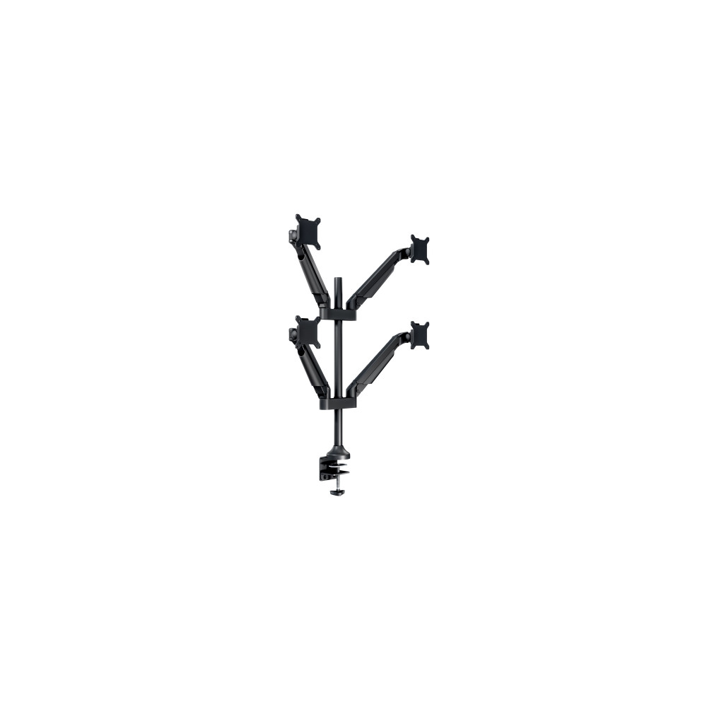 Produktbild för Multibrackets M VESA Gas Lift Arm Quad monteringssats - för 4 LCD-bildskärmar - svart