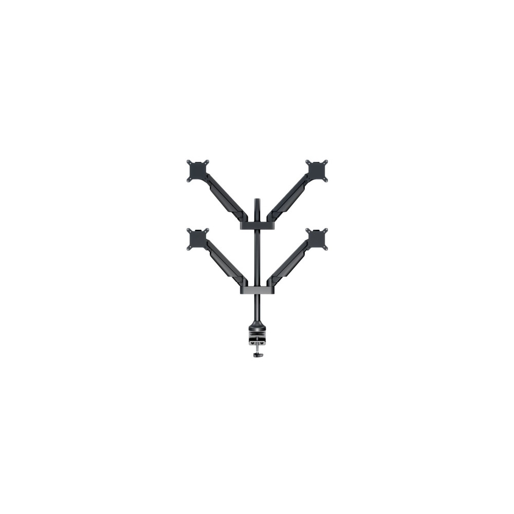 Produktbild för Multibrackets M VESA Gas Lift Arm Quad monteringssats - för 4 LCD-bildskärmar - svart