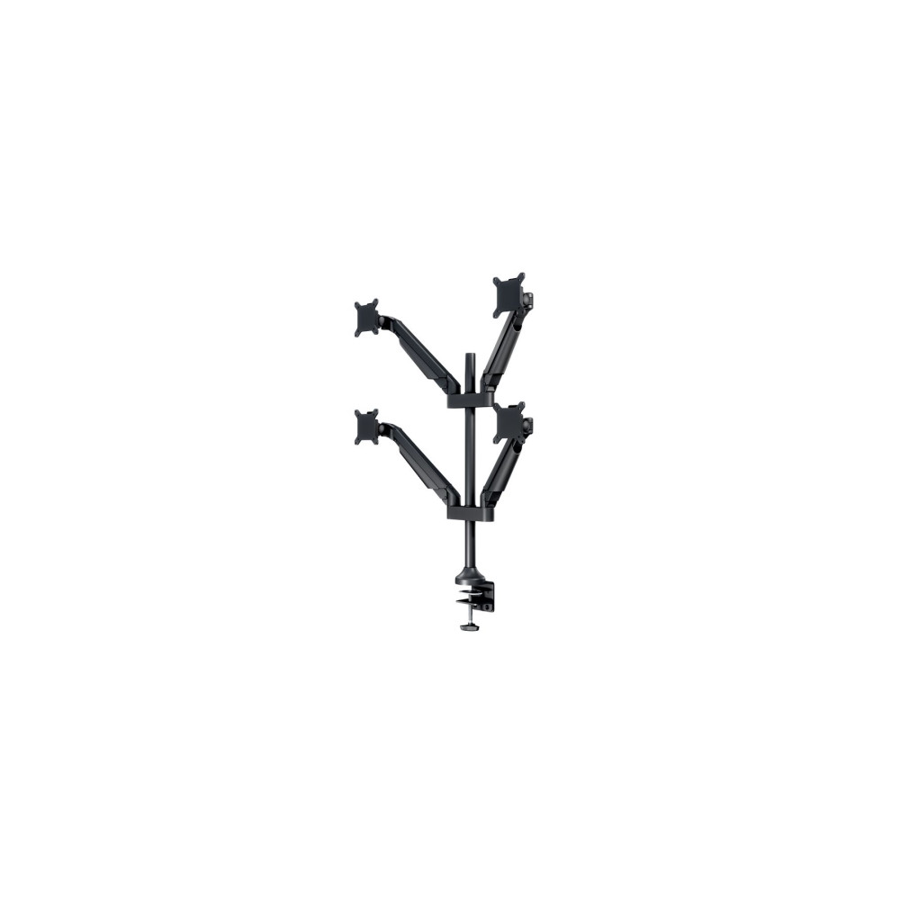 Produktbild för Multibrackets M VESA Gas Lift Arm Quad monteringssats - för 4 LCD-bildskärmar - svart