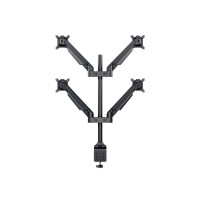 Produktbild för Multibrackets M VESA Gas Lift Arm Quad monteringssats - för 4 LCD-bildskärmar - svart